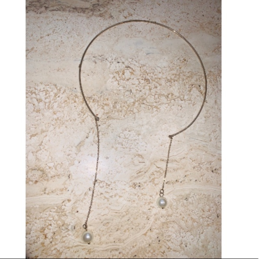 Gold and Pearl necklace
